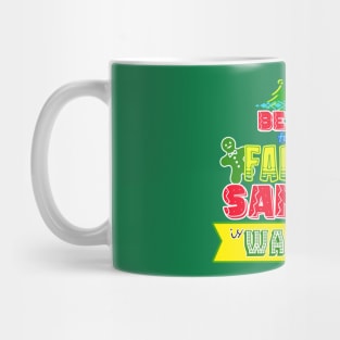 Be nice to the Farmer Santa is watching gift idea Mug